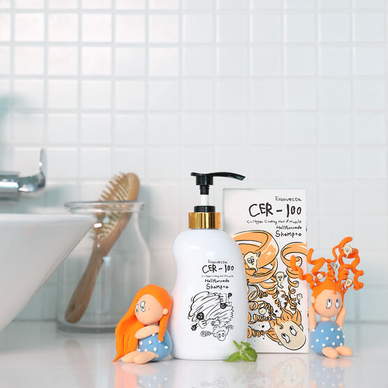 ELIZAVECCA CER-100 COLLAGEN HAIR A+ MUSCLE TORNADO SHAMPOO 500ML